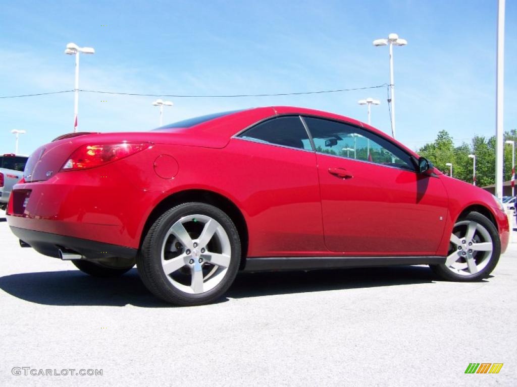 2007 G6 GT Convertible - Crimson Red / Ebony photo #7