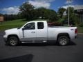 2007 Summit White GMC Sierra 1500 SLT Extended Cab 4x4  photo #8