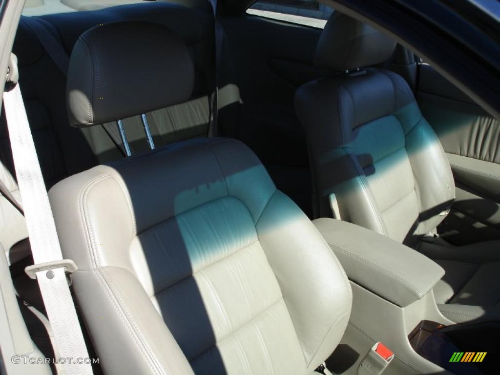 1999 Accord EX V6 Coupe - Dark Emerald Pearl / Ivory photo #24