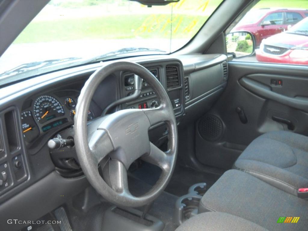 2003 Silverado 1500 Regular Cab 4x4 - Summit White / Dark Charcoal photo #10