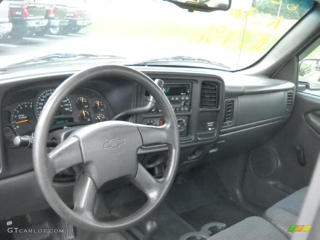 2003 Silverado 1500 Regular Cab 4x4 - Summit White / Dark Charcoal photo #13