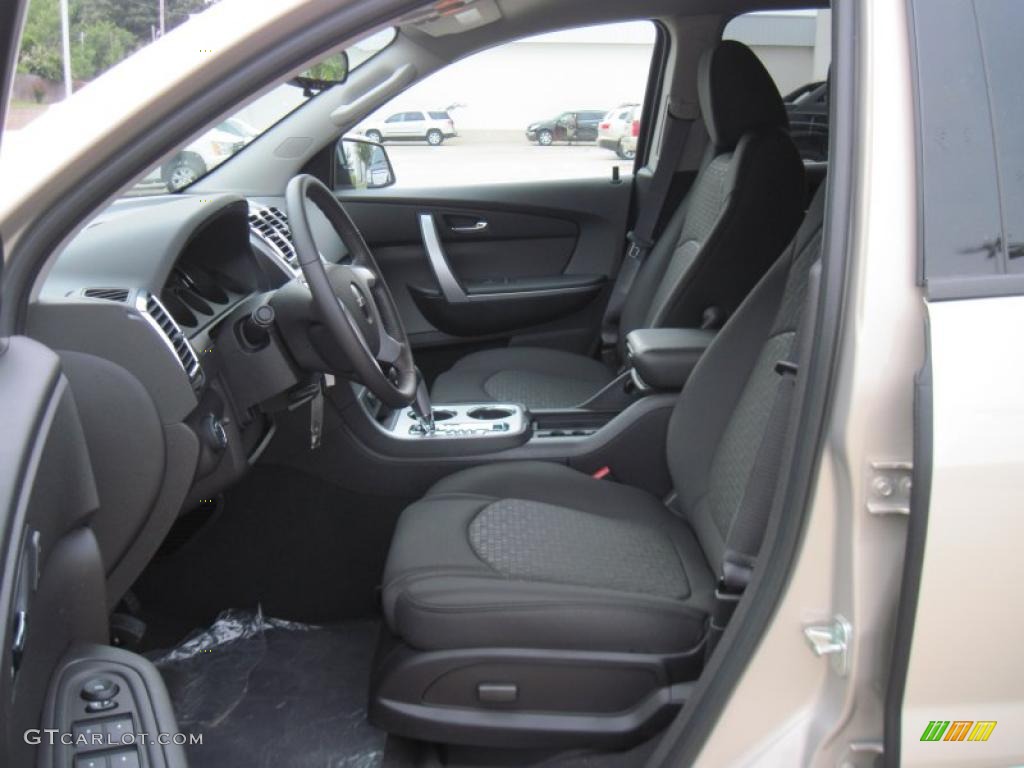 2010 Acadia SLT - Gold Mist Metallic / Ebony photo #7