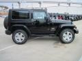 2010 Black Jeep Wrangler Sahara 4x4  photo #4