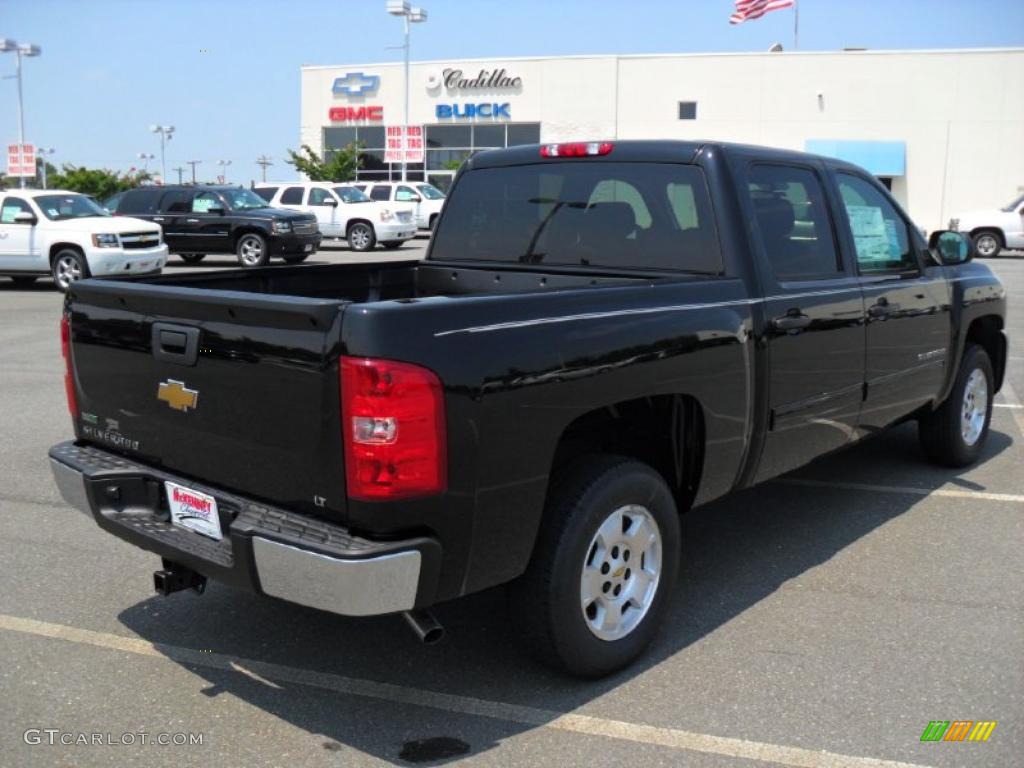 2010 Silverado 1500 LT Crew Cab - Black / Ebony photo #4