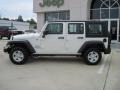 Stone White - Wrangler Unlimited Sport 4x4 Right Hand Drive Photo No. 3
