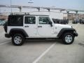 Stone White - Wrangler Unlimited Sport 4x4 Right Hand Drive Photo No. 4
