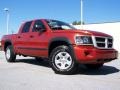 2008 Sunburst Orange Pearl Dodge Dakota TRX Crew Cab 4x4 #32177627