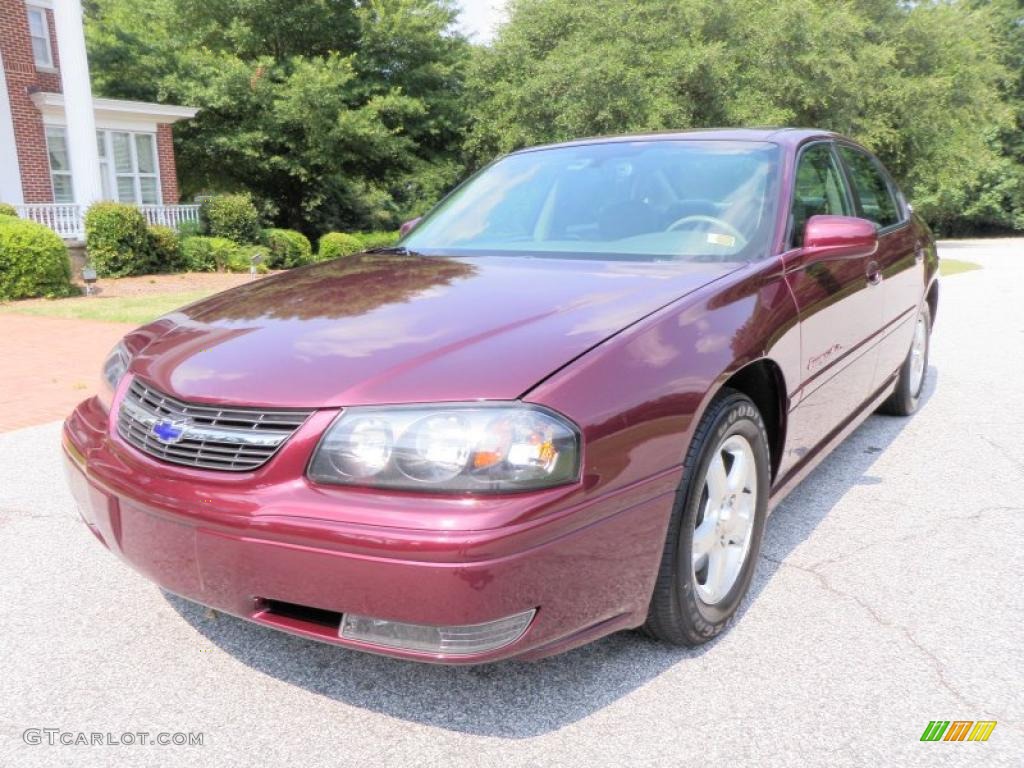 2004 Impala LS - Berry Red Metallic / Medium Gray photo #1