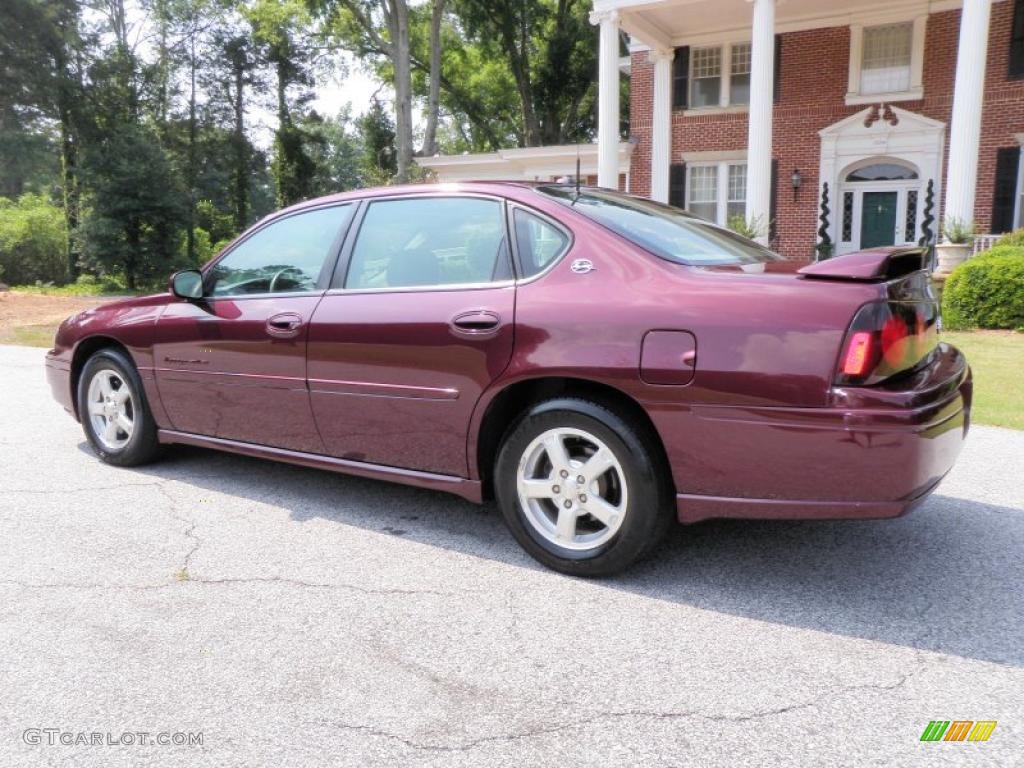 2004 Impala LS - Berry Red Metallic / Medium Gray photo #4