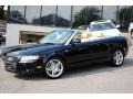 2008 Brilliant Black Audi A4 2.0T quattro Cabriolet  photo #2