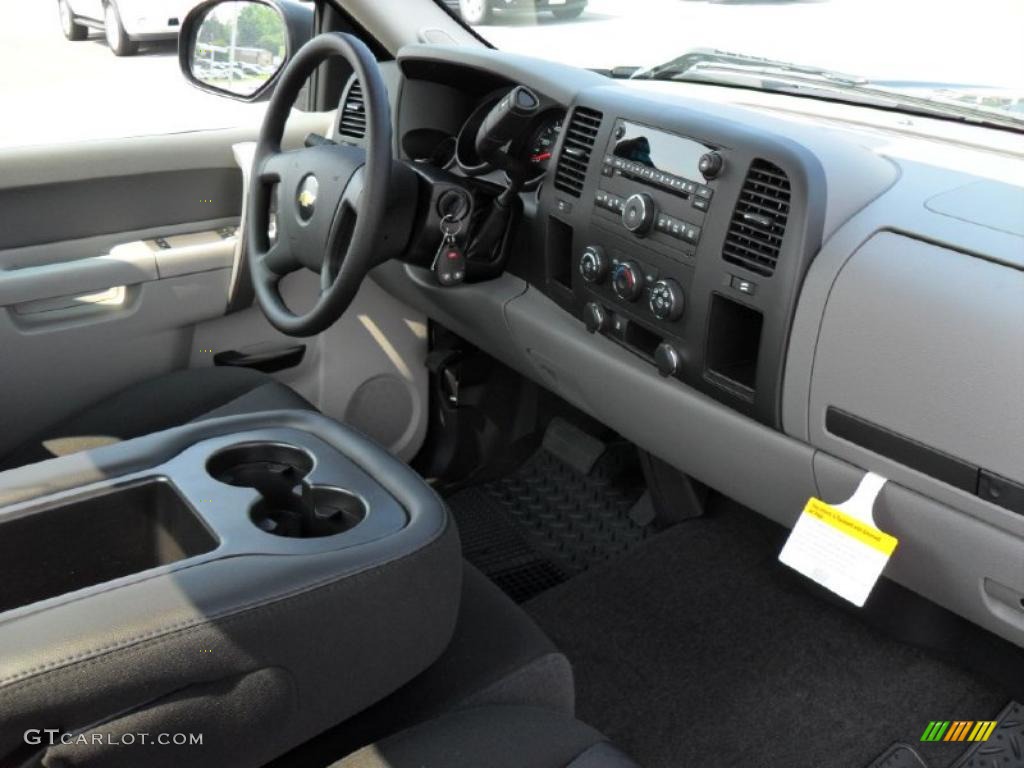 2010 Silverado 1500 Regular Cab - Imperial Blue Metallic / Dark Titanium photo #17