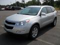 2010 Silver Ice Metallic Chevrolet Traverse LT  photo #1