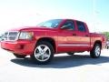 Flame Red - Dakota Laramie Crew Cab 4x4 Photo No. 5