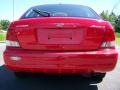 2000 Chili Red Hyundai Accent GS Coupe  photo #5
