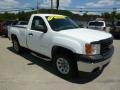 2008 Summit White GMC Sierra 1500 Regular Cab 4x4  photo #7