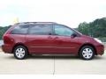 2004 Salsa Red Pearl Toyota Sienna LE  photo #11