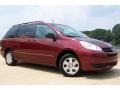 2004 Salsa Red Pearl Toyota Sienna LE  photo #66