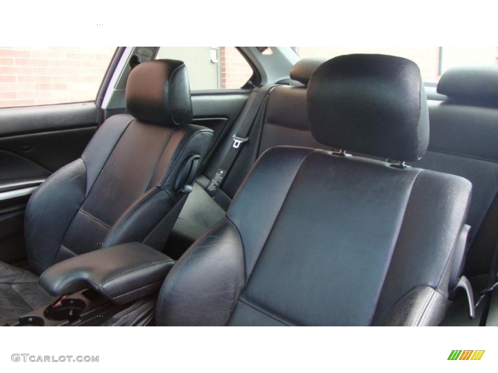 2004 3 Series 325i Coupe - Jet Black / Black photo #6