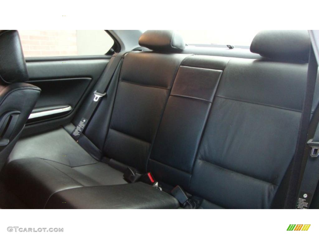 2004 3 Series 325i Coupe - Jet Black / Black photo #7