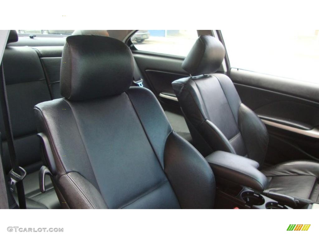 2004 3 Series 325i Coupe - Jet Black / Black photo #9