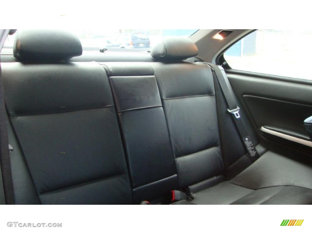 2004 3 Series 325i Coupe - Jet Black / Black photo #10