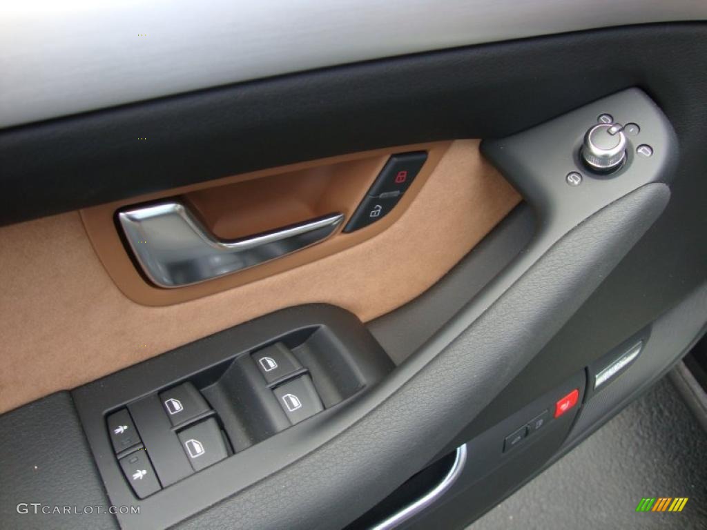 2010 A8 L 4.2 quattro - Oyster Gray Metallic / Amaretto photo #15