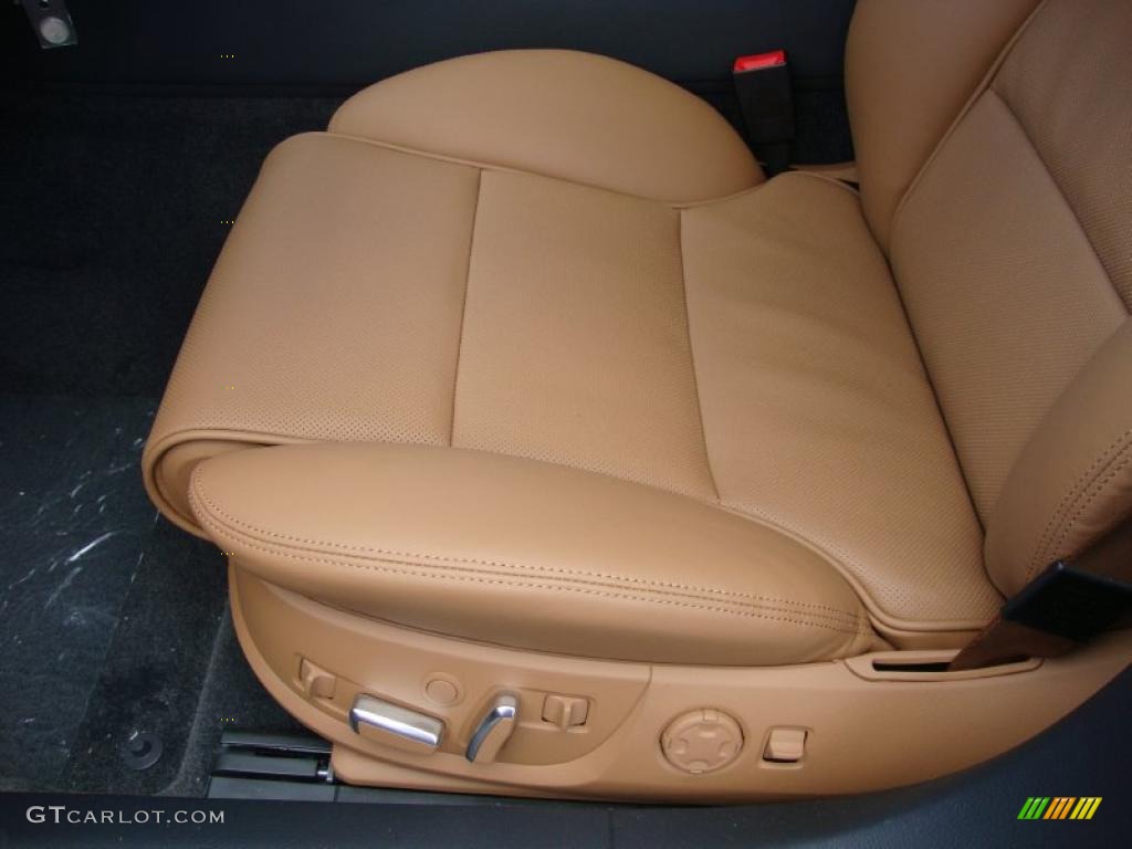 2010 A8 L 4.2 quattro - Oyster Gray Metallic / Amaretto photo #16