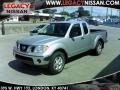 2010 Radiant Silver Metallic Nissan Frontier SE V6 King Cab 4x4  photo #1