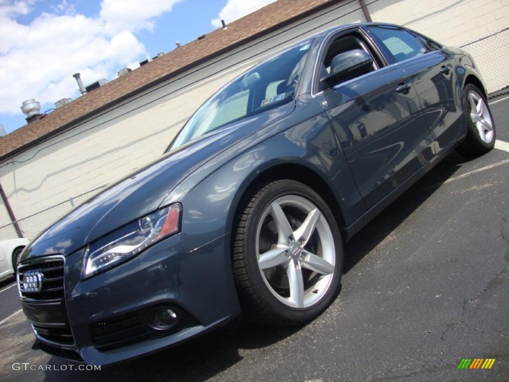 Meteor Grey Pearl Effect Audi A4