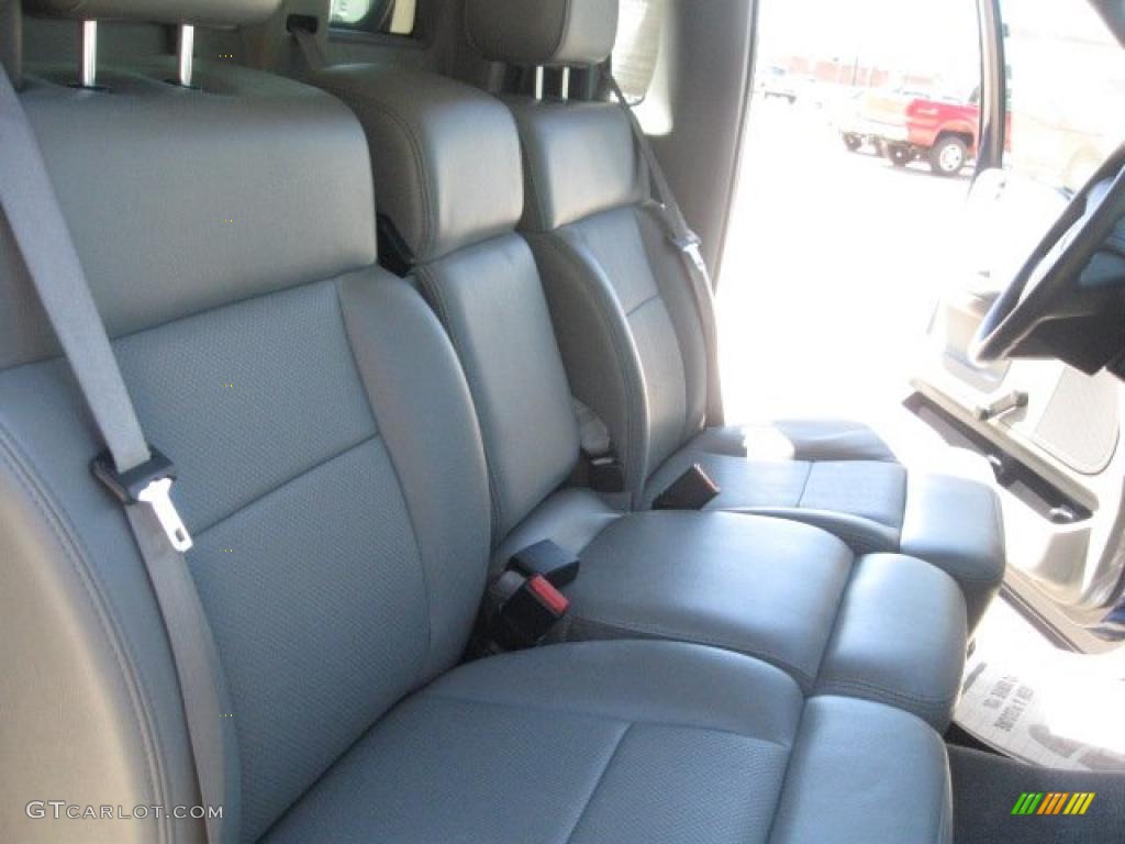 2005 F150 XL Regular Cab - Medium Wedgewood Blue Metallic / Medium Flint Grey photo #14