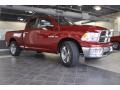 2010 Inferno Red Crystal Pearl Dodge Ram 1500 Big Horn Quad Cab  photo #3