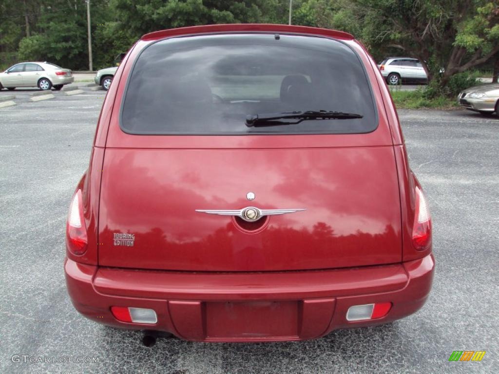 2006 PT Cruiser Touring - Inferno Red Crystal Pearl / Pastel Slate Gray photo #8