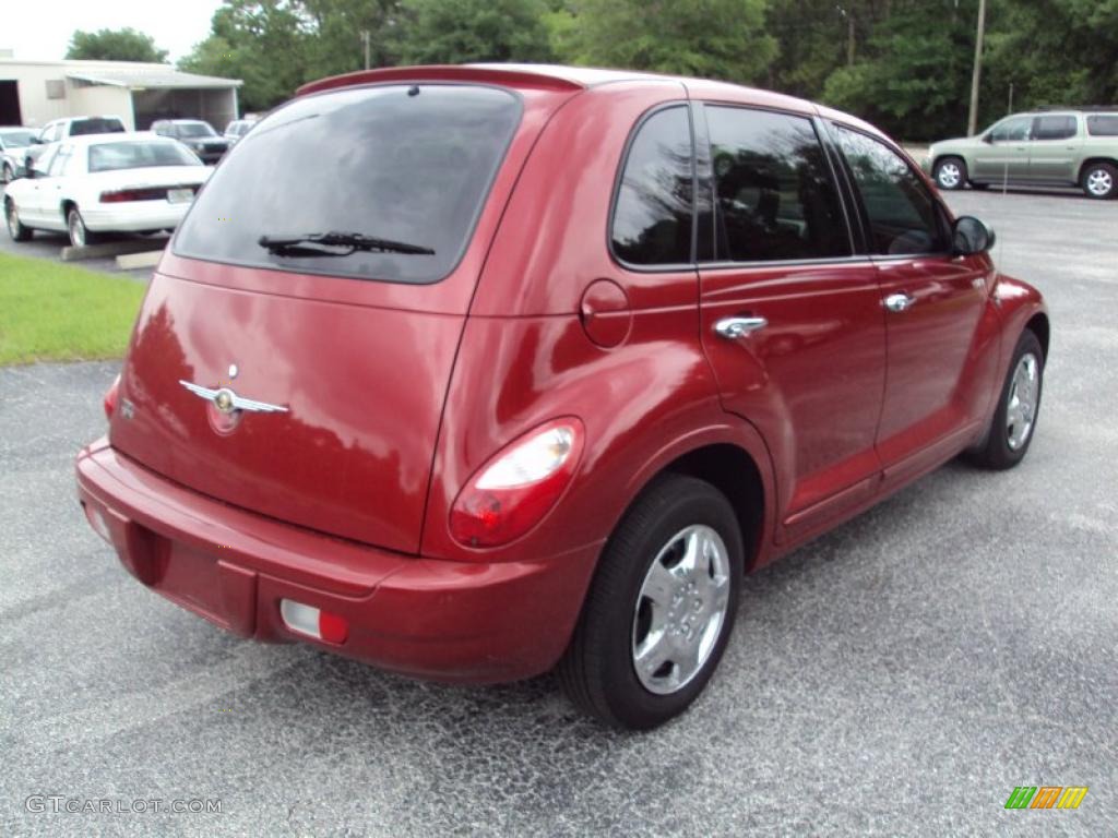 2006 PT Cruiser Touring - Inferno Red Crystal Pearl / Pastel Slate Gray photo #9