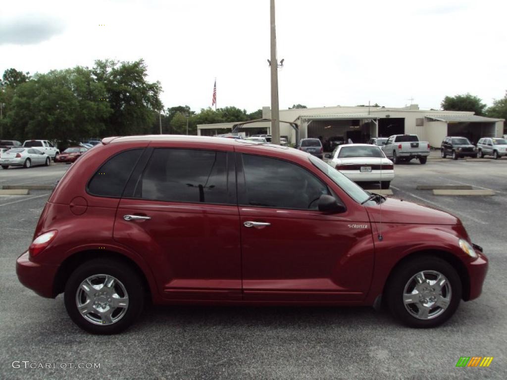 2006 PT Cruiser Touring - Inferno Red Crystal Pearl / Pastel Slate Gray photo #10