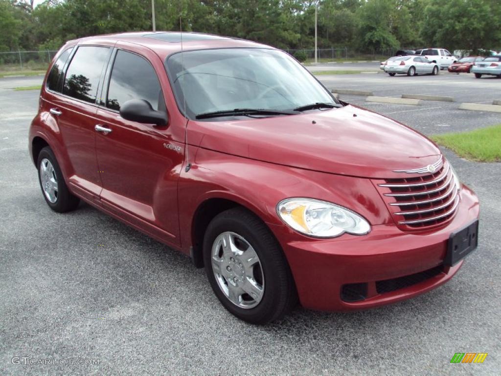 2006 PT Cruiser Touring - Inferno Red Crystal Pearl / Pastel Slate Gray photo #11