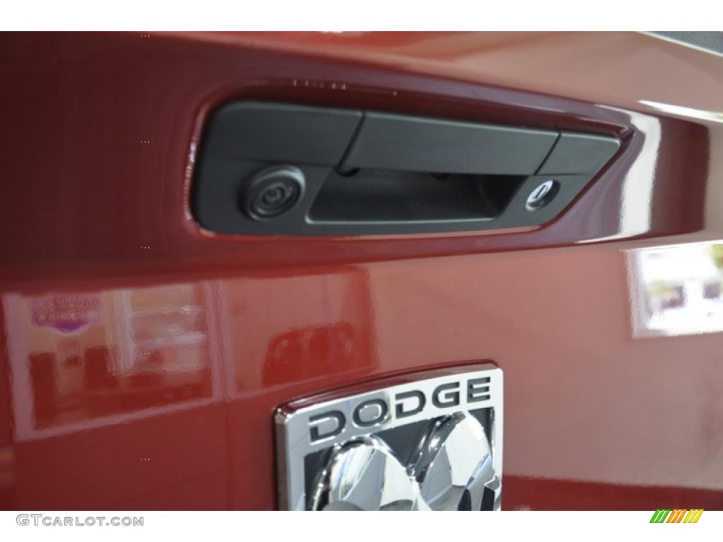 2010 Ram 1500 Big Horn Crew Cab - Inferno Red Crystal Pearl / Dark Slate/Medium Graystone photo #15