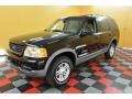 2002 Black Clearcoat Ford Explorer XLT 4x4  photo #3