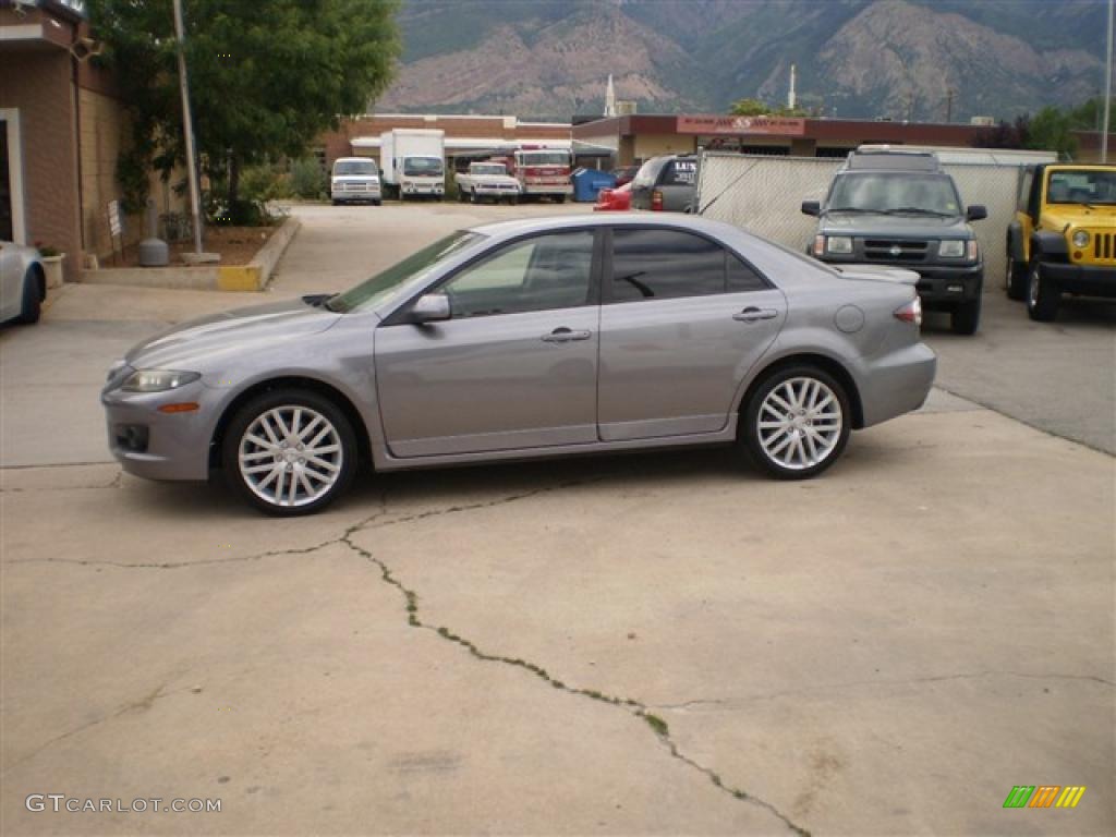 2006 MAZDA6 MAZDASPEED6 Sport - Titanium Gray Mica / Black photo #1