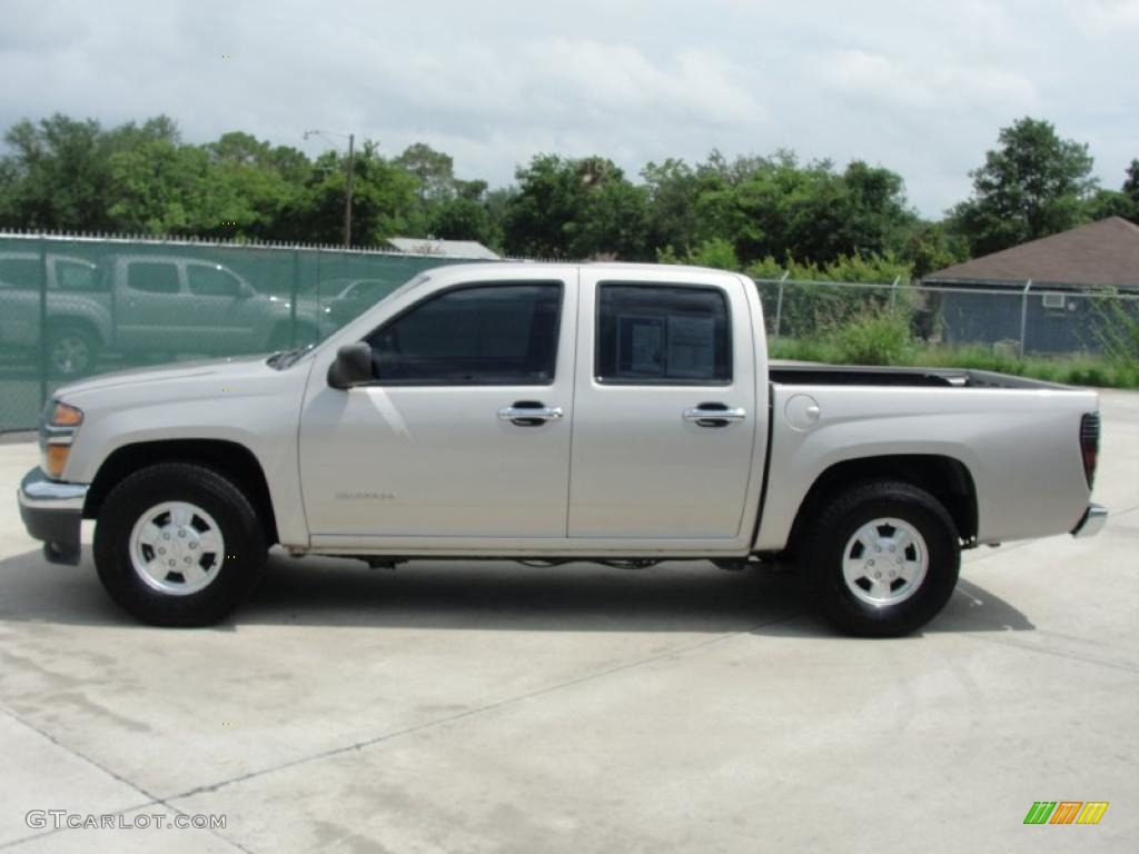 2005 Colorado LS Crew Cab - Silver Birch Metallic / Medium Dark Pewter photo #6