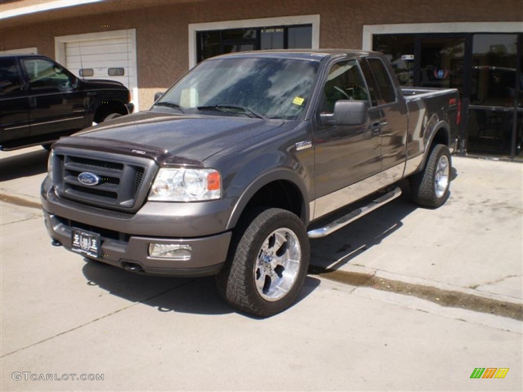 2004 F150 FX4 SuperCab 4x4 - Dark Shadow Grey Metallic / Dark Flint photo #2