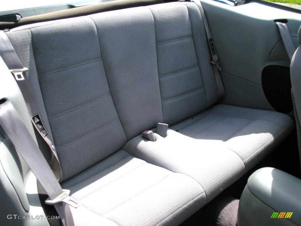 1999 Mustang V6 Convertible - Atlantic Blue Metallic / Light Graphite photo #19