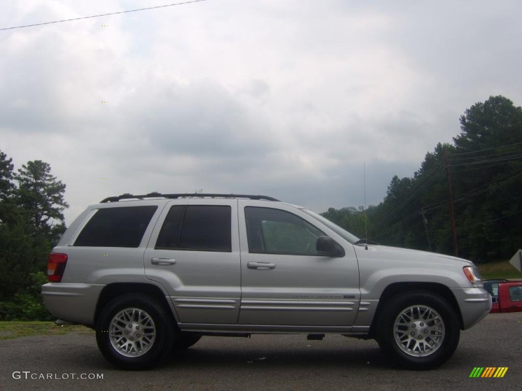2004 Grand Cherokee Limited 4x4 - Bright Silver Metallic / Dark Slate Gray photo #1