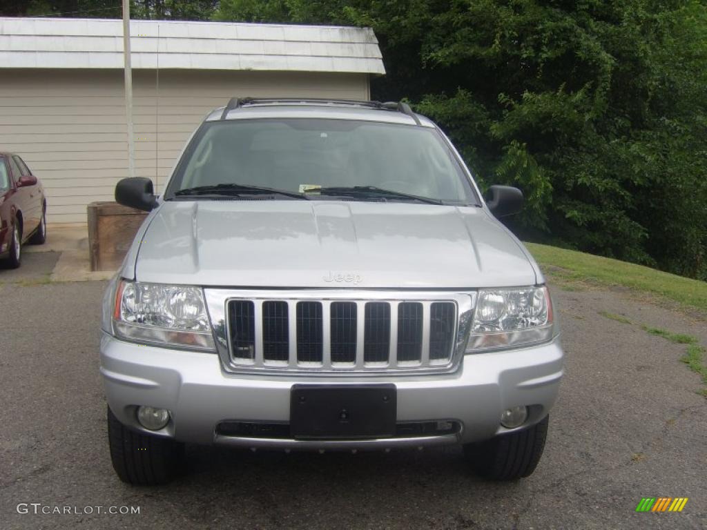 2004 Grand Cherokee Limited 4x4 - Bright Silver Metallic / Dark Slate Gray photo #2