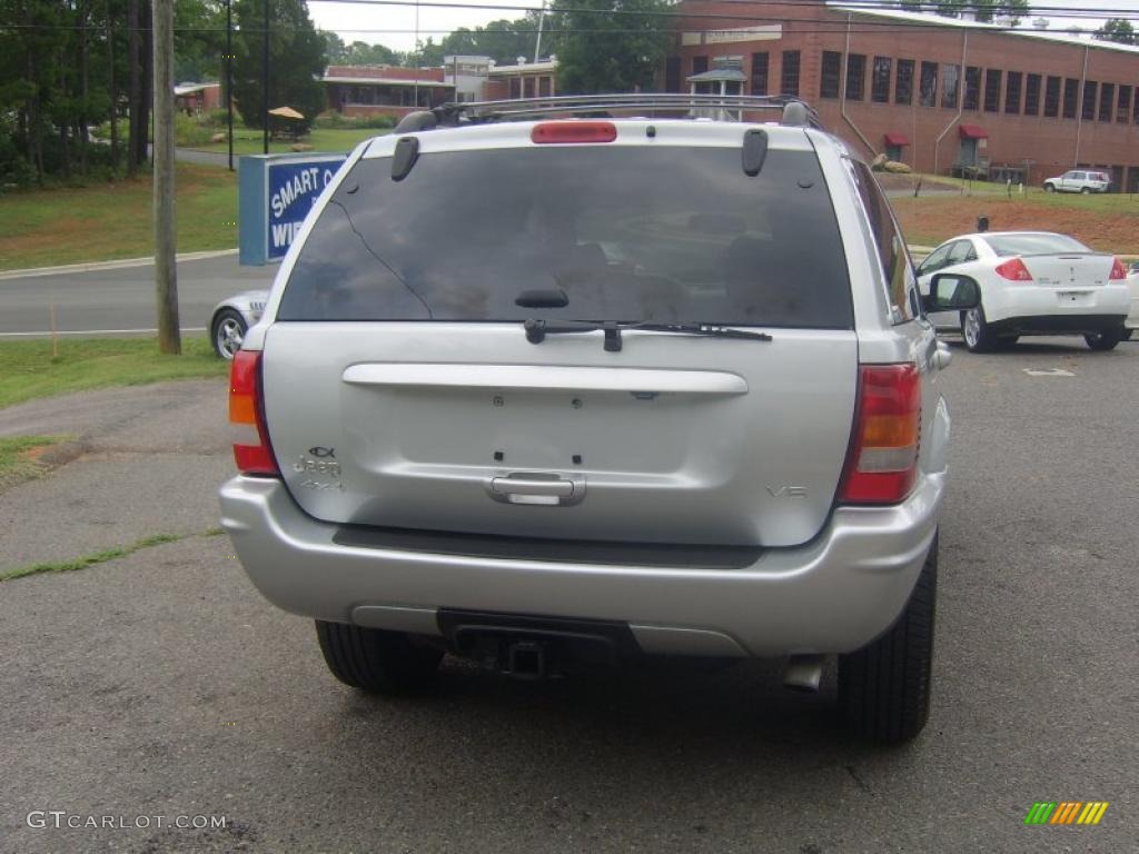 2004 Grand Cherokee Limited 4x4 - Bright Silver Metallic / Dark Slate Gray photo #4