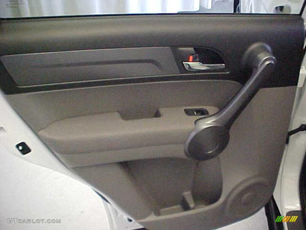 2009 CR-V EX 4WD - Taffeta White / Gray photo #12