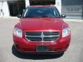 2009 Inferno Red Crystal Pearl Dodge Caliber SXT  photo #2