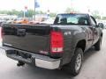 2008 Onyx Black GMC Sierra 1500 Regular Cab 4x4  photo #2