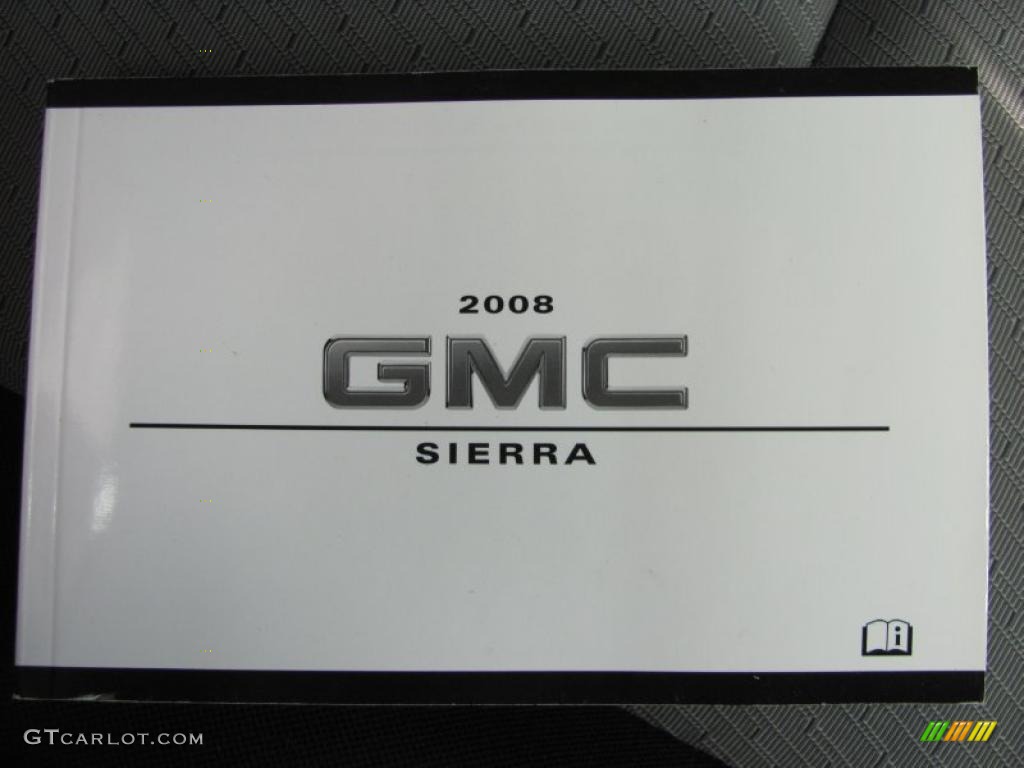 2008 Sierra 1500 Regular Cab 4x4 - Onyx Black / Dark Titanium photo #19