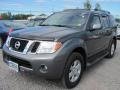 2008 Storm Gray Nissan Pathfinder SE 4x4  photo #1