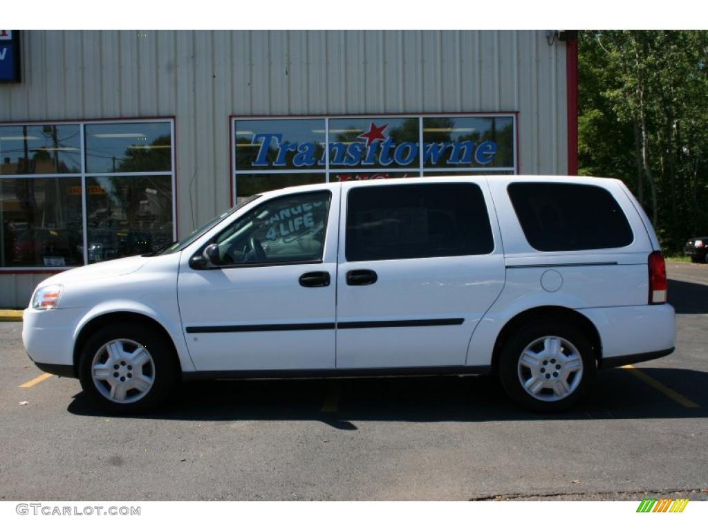 2008 Uplander LS - Summit White / Medium Gray photo #11
